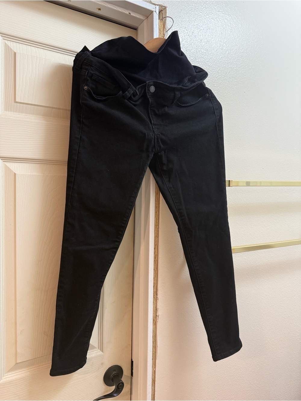 BLANQI Black Maternity Skinny Jeans